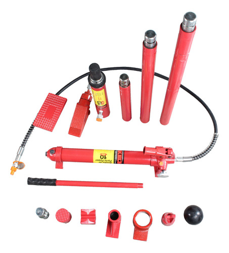 Porto Power 10toneladas Estuche Plastico 13accesorios Mikels