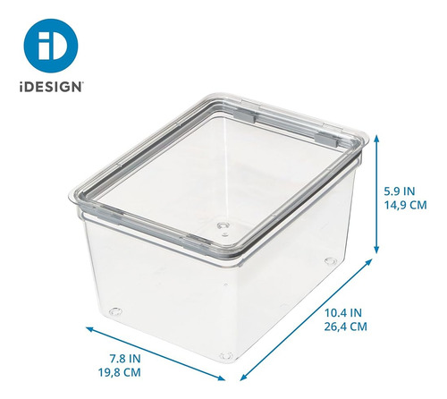 Cubo De Almacenamiento De Productos Secos Grande Y Alto Ides