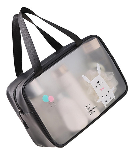 Neceser Pu Pvc Transparente Dibujos Animados De Mano