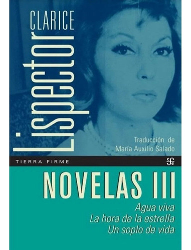 Libro Novelas Iii - Clarice Lispector - Fce