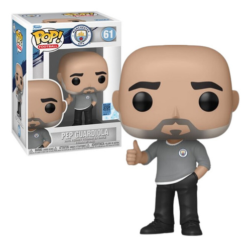 Funko Pop Pep Guardiola #61 - Manchester City Futbol