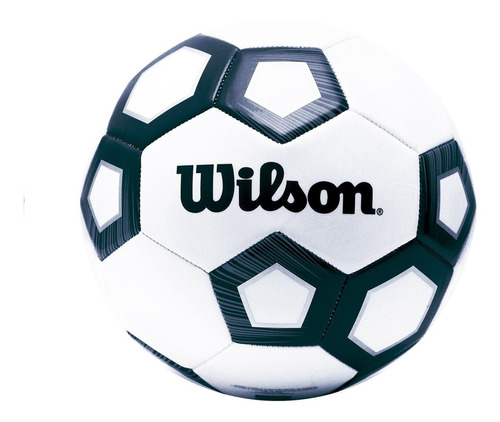 Balón de fútbol Pentagon Pro 5 Wilson, color negro