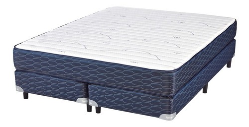 Imagen 3 de 9 de Sommier Y Colchón Suavestar Sport 160x200 Queen Size Espuma