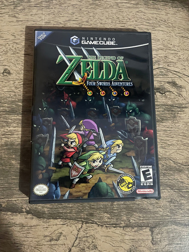 The Legend Of Zelda: Four Swords Adventures - Jogo Gamecube (Usado)