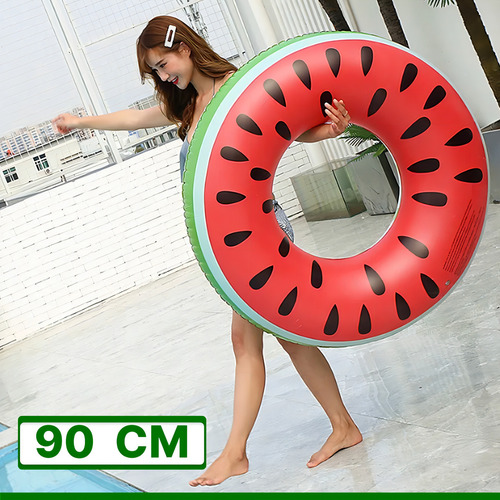 Bóia Circular Melancia Redonda 70cm Infaltil