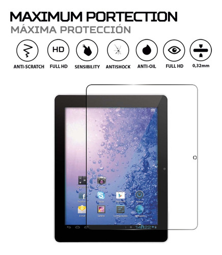 Protector Mica Pantalla Para Multilaser 8 Oxy