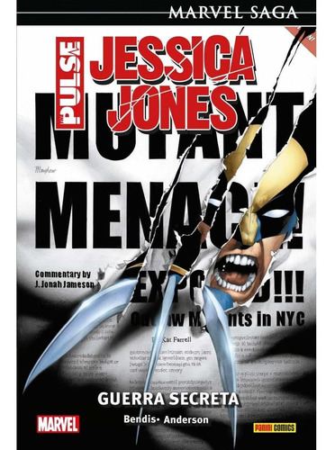 Marvel Saga Jessica Jones The Pulse 2 Guerra Secreta