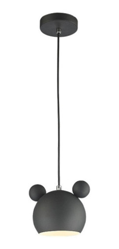 Nórdica Lámpara Colgante Moderno Hierro Micky E27 Ø18cm