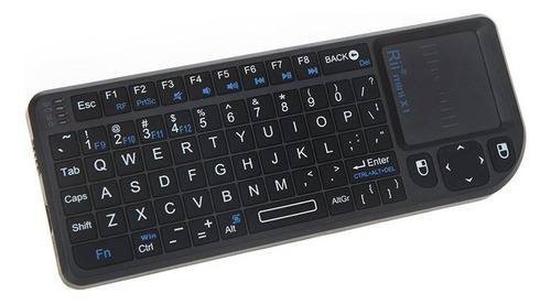 Rii® Mini X1 De Mano 2.4g Teclado Inalámbrico Touchpad Ratón