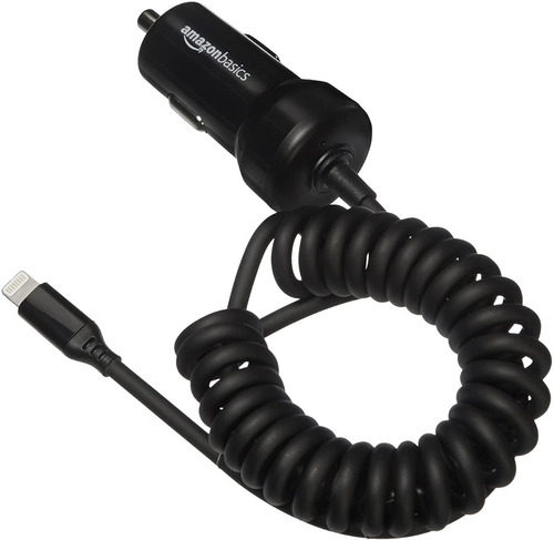 Cargador De Auto - Amazon 12w - Con Cable Lightning iPhone