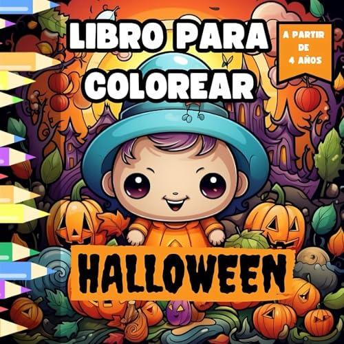 Magia De Halloween: Ilustraciones Encantadas Para Pequeños A