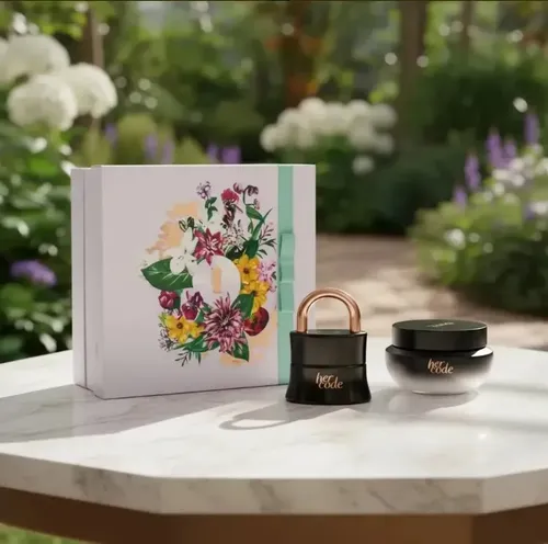 Her Code: Eau De Parfum 50ml + Creme Aveludado 250g | Frete grátis