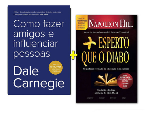 Mais Espertos Que O Diabo + Como Fazer Amigos Frete Gratis