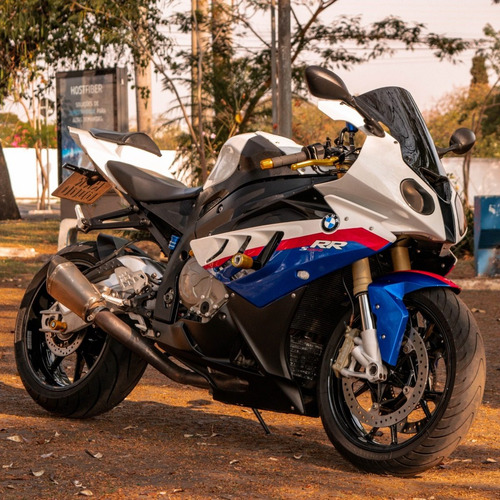 Imagem 1 de 10 de Moto Bmw S1000 Rr 2011 Branca E Azul