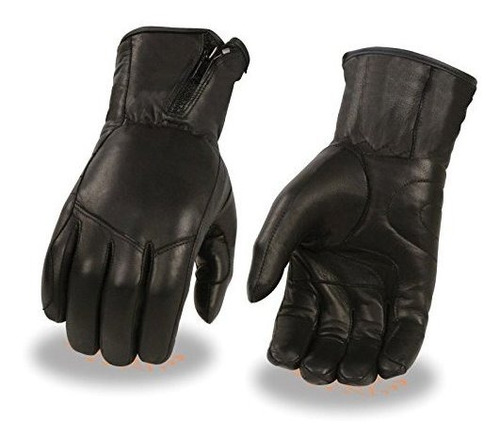 Guantes Para Motocicleta, Guantes Largos De Cuero Suave Para