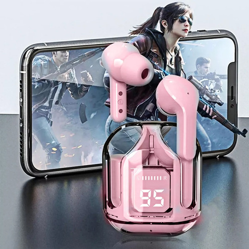 Audífonos Inalámbricos Bluetooth In-ear Inalámbric Rosa