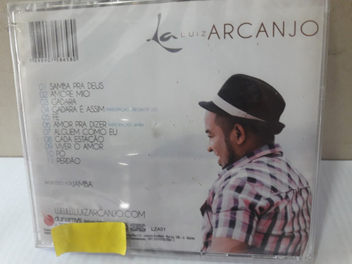 Imagem 2 de 2 de Cd Luiz Arcanjo Samba Pra Deus Lacrado Fábrica Ler Mais..