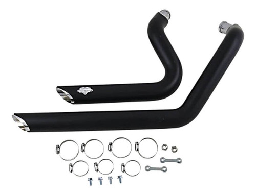 Escapes Short Shots Negros Para Harley Davidson Sportster