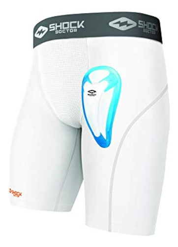 Short De Compresión Para Hombre Shock Doctor Core Con Copa B