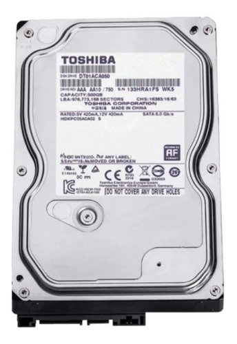 Imagen 2 de 2 de Disco Duro De 1 Tb Sellado Para Pc , Dvr , Servidor