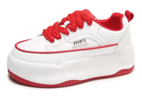 Lll Zapatillas Deportivas Para Mujer Suela Gruesa