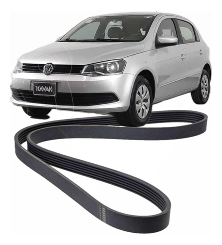 Correa Accesorios Elástica Gol 1.6 Saveiro 1.6 Voyage 1.6