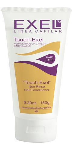 Touch Exel Acondicionador Sin Enjuague Crema Peinar Con Fps