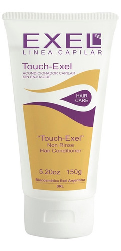 Touch Exel Acondicionador Sin Enjuague Crema Peinar Con Fps