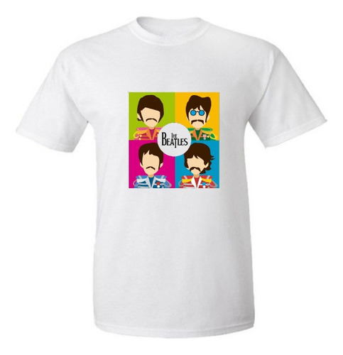 Remera Unisex The Beatles Banda Rock Musica Varios Modelos