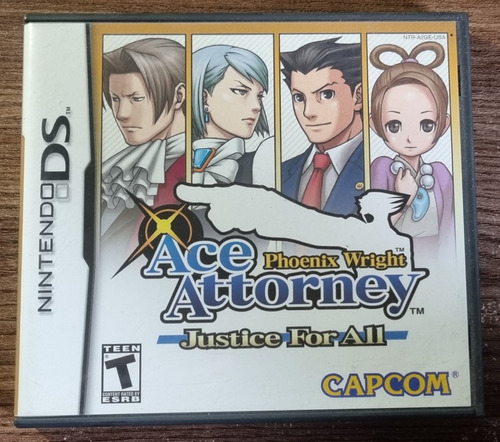 Phoenix Wright Ace Attorney Justice For All Nintendo Ds