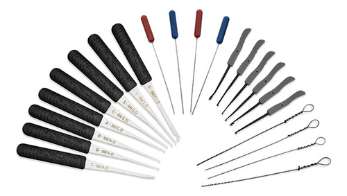 Kit Extractor De Llaves Rotas, Extractor De Escombros, 12 Pi