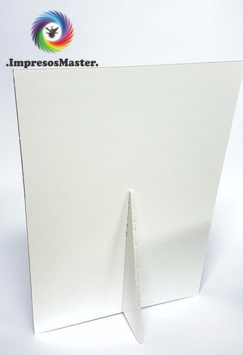 Cartel A3 Impresosmaster C/pie P/ Mostrador Stand Eventos