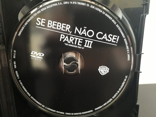 Dvd Lote 2 Filmes Se Beber Não Case 1 E 2 (excelente Estado) (Usado)