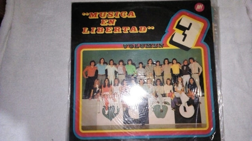 Musica En Libertad Volumen 3 (varios Interpretes) Vinyl 1971