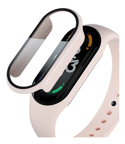 Capa Case Bumper Protetor Tela 360 Para Xiaomi Mi Band 7