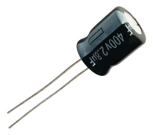 Capacitor Eletrolitico 2.8mf X 400v - 2,8x400v 105º Graus