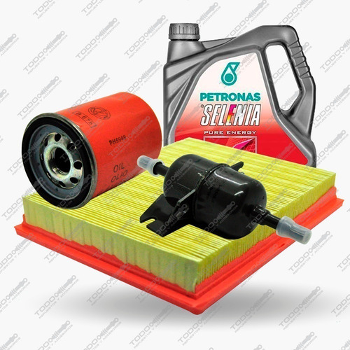 Kit 3 Filtros + Aceite Selenia Fiat Uno 1.4 Original