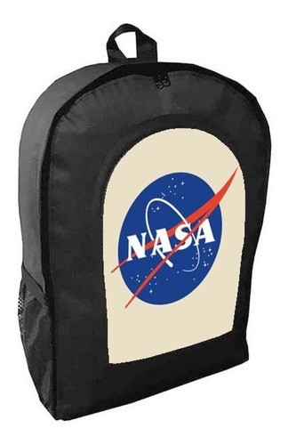 Mochila Negra Nasa Adulto / Escolar J6