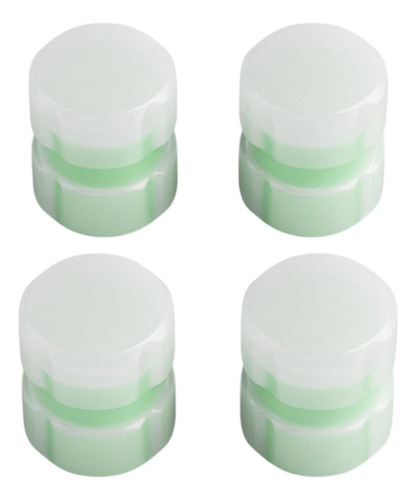 Qh1 4 Piezas Night Glow Auto Tire Valve Caps Accesorios