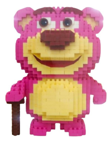 Bloque De Construcción Rompecabezas 3d Pikachu, Lotso 