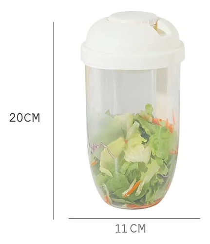 Envase Para Ensaladas, Yogur, Postres