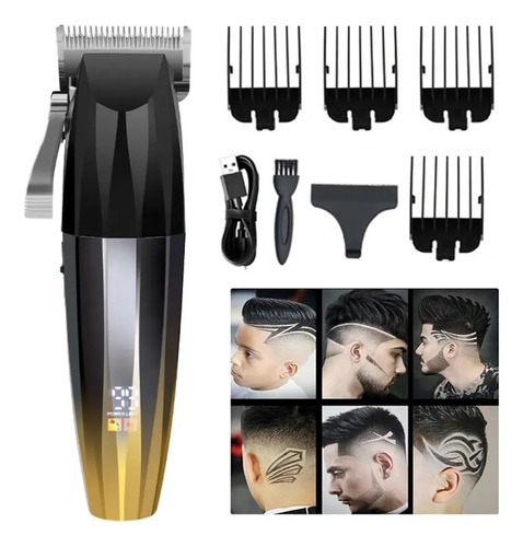 Máquina De Corte De Pelo Profesional Aparato De Afeitar 110v