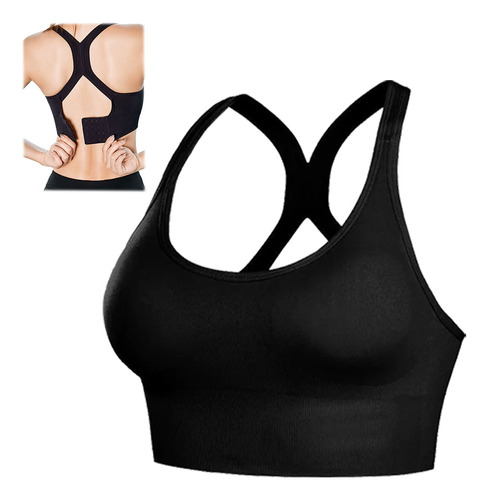 Crop Top Deportivo Dama Correr Ajustable Secado Rápido Push