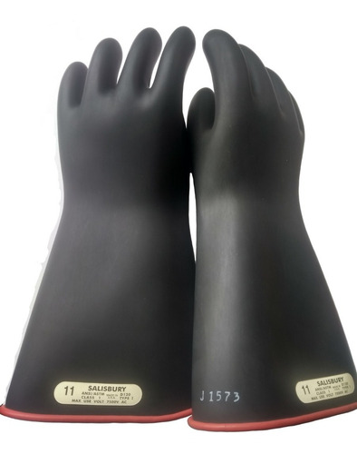 Guantes Electricista  No. 11 Categoria I 7500v Ac Max.