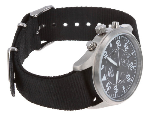 Reloj Para Hombre Orient *quartz Sport*. Negro Plateado Negro