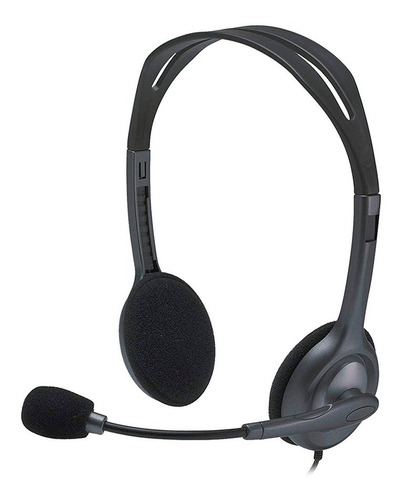 Auricular Vincha Headset Logitech H111 Micrófono Jack 3.5mm