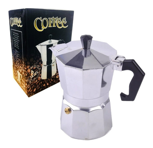 Cafetera Espresso Moka, 9 Tazas Cafe Grano Molido En Gratis