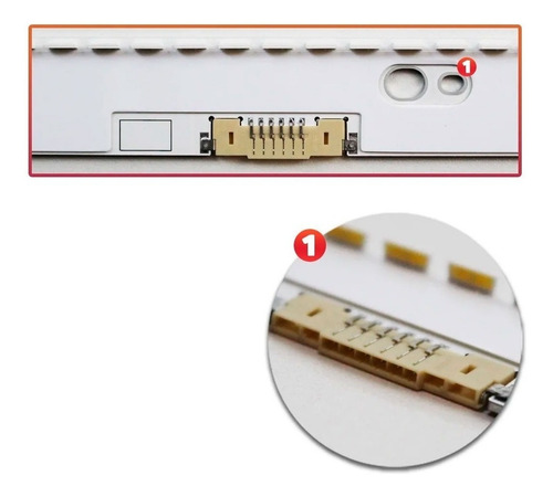 Kit Barra Led Compatível Samsung Un49ku6400g 49ku6400 Nova