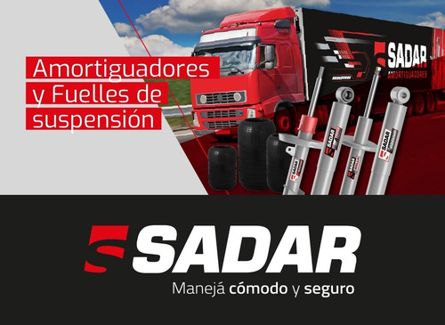 Amortiguador Trasero Sadar Mercedes Benz Unimog 416 (todos)