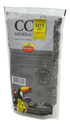 Mineral Mix Com Carvão 500g Biotron